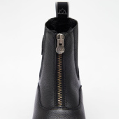 Boots d'équitation Ragazza Young Front Zip Paddock Noir Boots d'équitation Ragazza Young Front Zip Paddock Noir