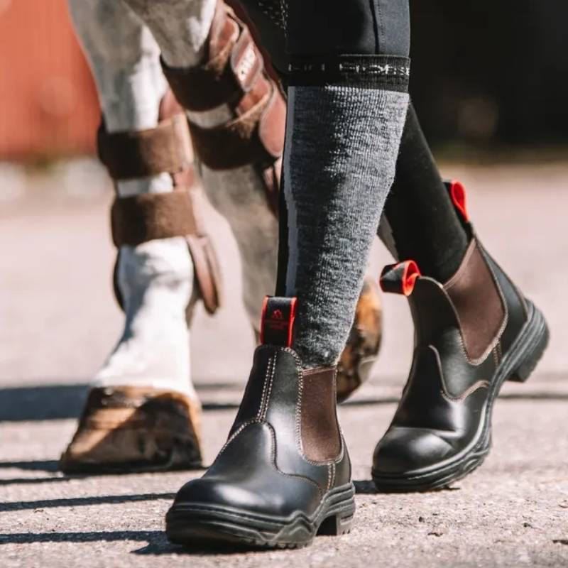 Boots d’écurie JodhpurWinter EXTRM Marron Foncé