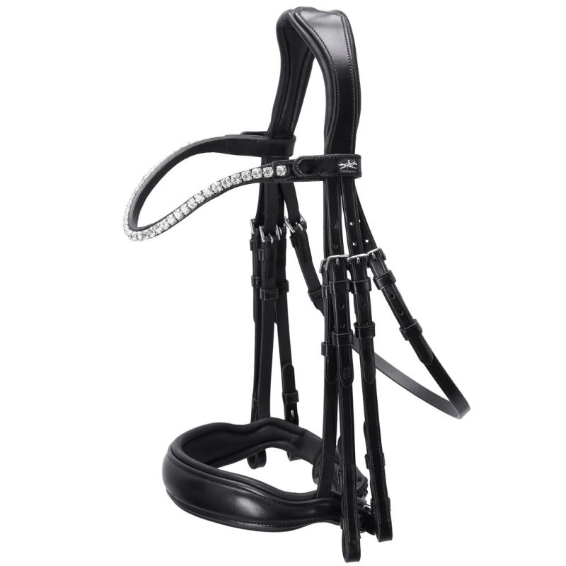 Bride de dressage Milazzo Noir