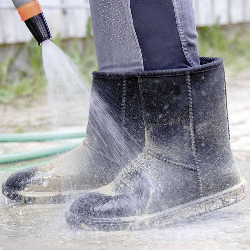 Boots de pluie doublées Davos Noir