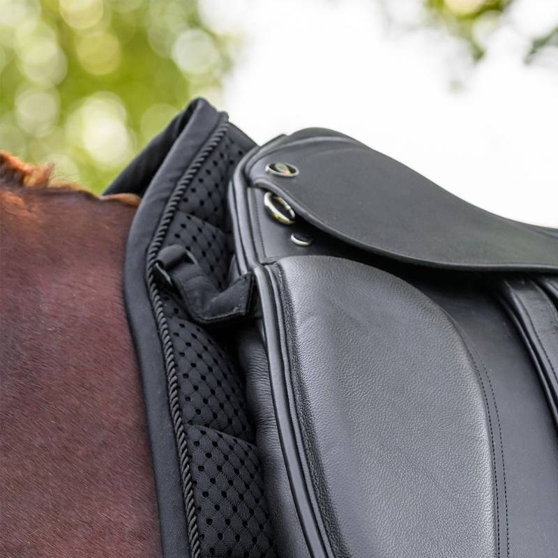 Tapis de selle dressage Breath Performance Noir