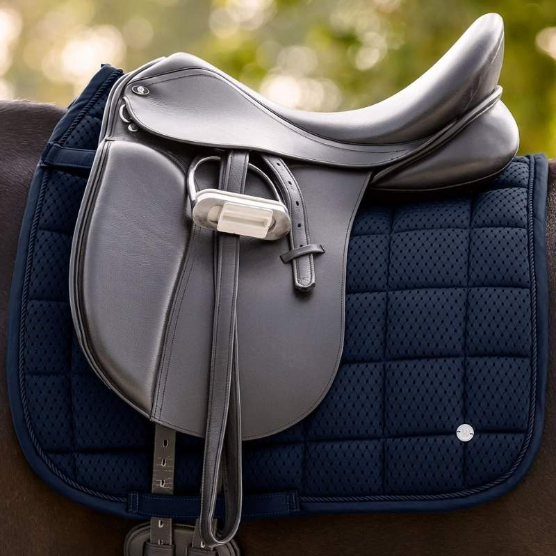 Tapis de selle dressage Breath Performance Bleu Marine