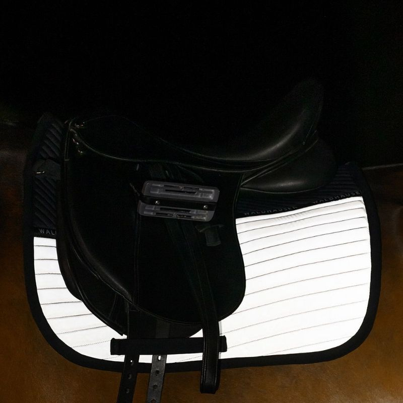 Tapis de selle dressage Reflex Gris