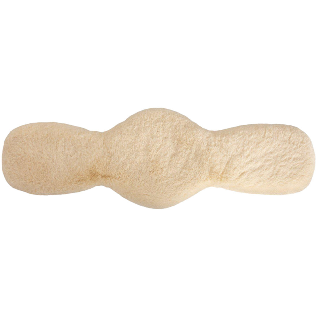 Housse de sangle Dressage Faux Fur Nature