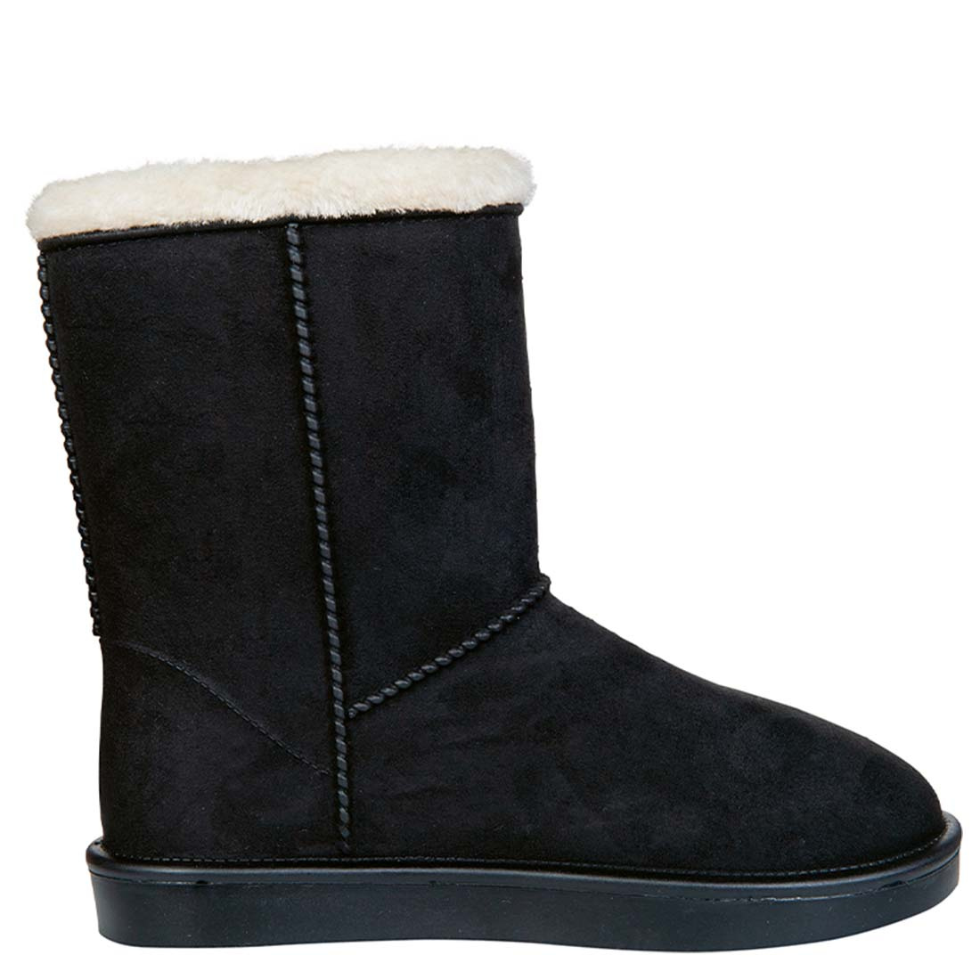 Boots de pluie doublées Davos Gossiga Noir