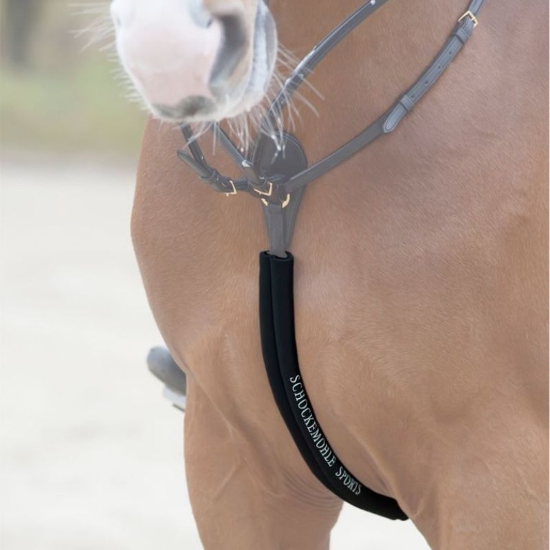 Protection de collier de chasse en néoprène Body Guard Noir