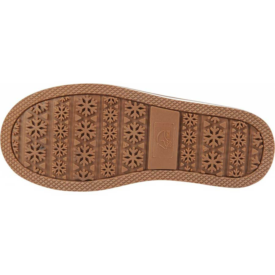 Boots de pluie doublées Davos en fourrure Beige