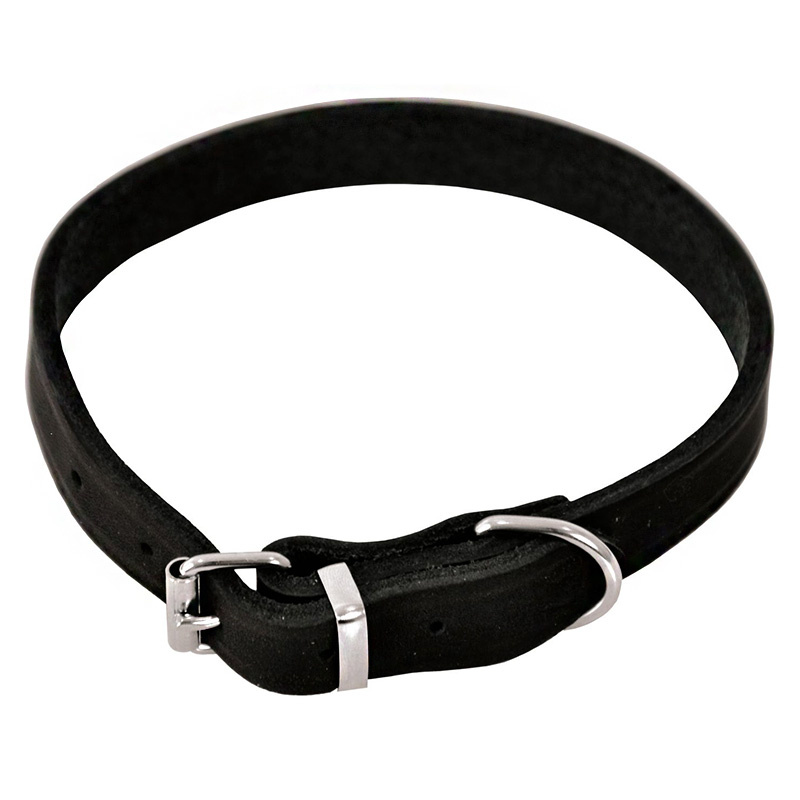 Collier pour chien Lina Cuir Noir