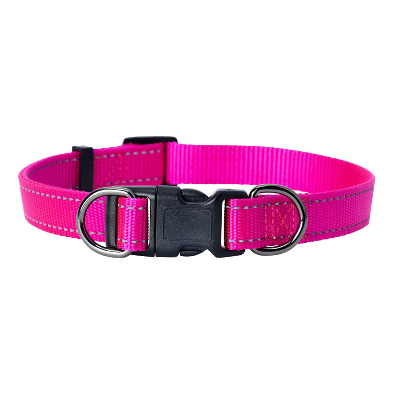 Collier pour chien Iris Nylon Rose