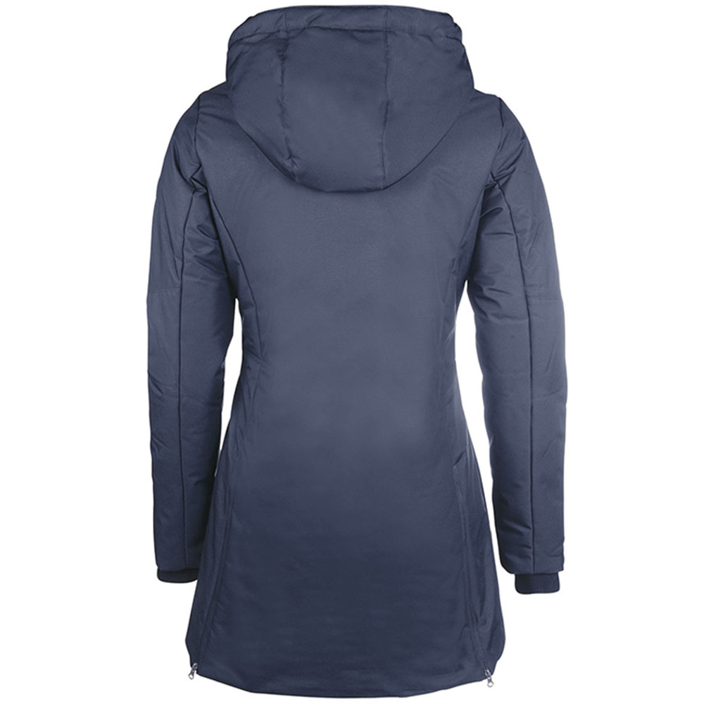 Manteaux d'équitation Élégant avec chauffage par câbles et batterie Bleu Marine