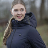 Manteaux d'équitation Élégant avec chauffage par câbles et batterie Bleu Marine Manteaux d'équitation Élégant avec chauffage par câbles et batterie Bleu Marine