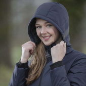 Manteaux d'équitation Élégant avec chauffage par câbles et batterie Bleu Marine Manteaux d'équitation Élégant avec chauffage par câbles et batterie Bleu Marine