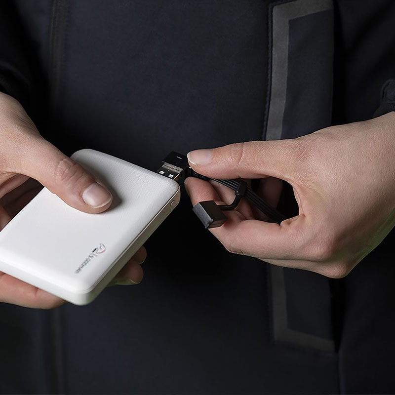 Manteaux d'équitation Élégant avec chauffage par câbles et batterie Bleu Marine