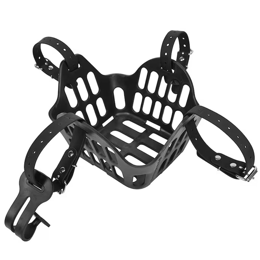 Panier Réducteur d'Herbe Noir