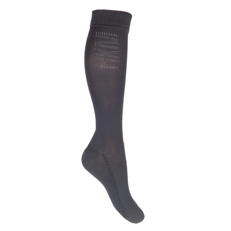 Chaussettes équitation Silicone Gris