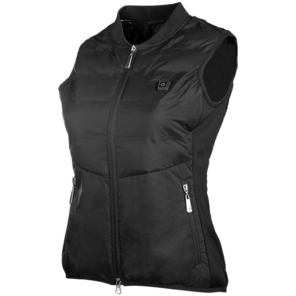 Veste de cavalier Comfort Tempature avec chauffage et batterie noire