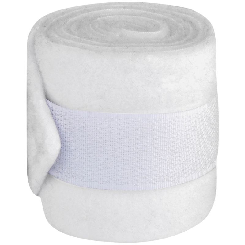 Bandages Shetty Fleece 4-pack Blanc