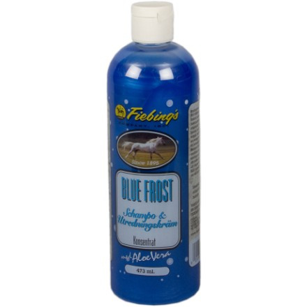 Shampoing pour chevaux Blue Frost 473 ml