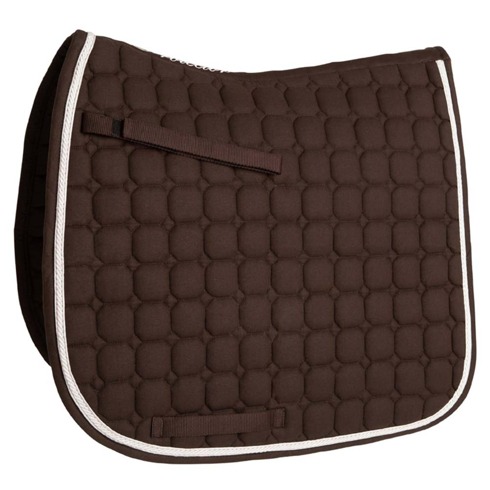 Tapis de selle dressage Octagon Quilt Marron