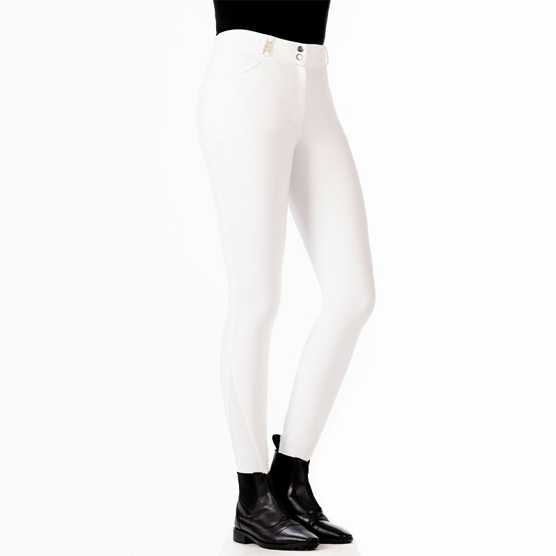 Pantalon d'équitation Monaco Crystal Blanc