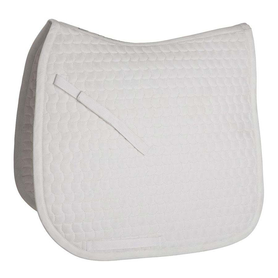 Tapis de selle de dressage Blanc