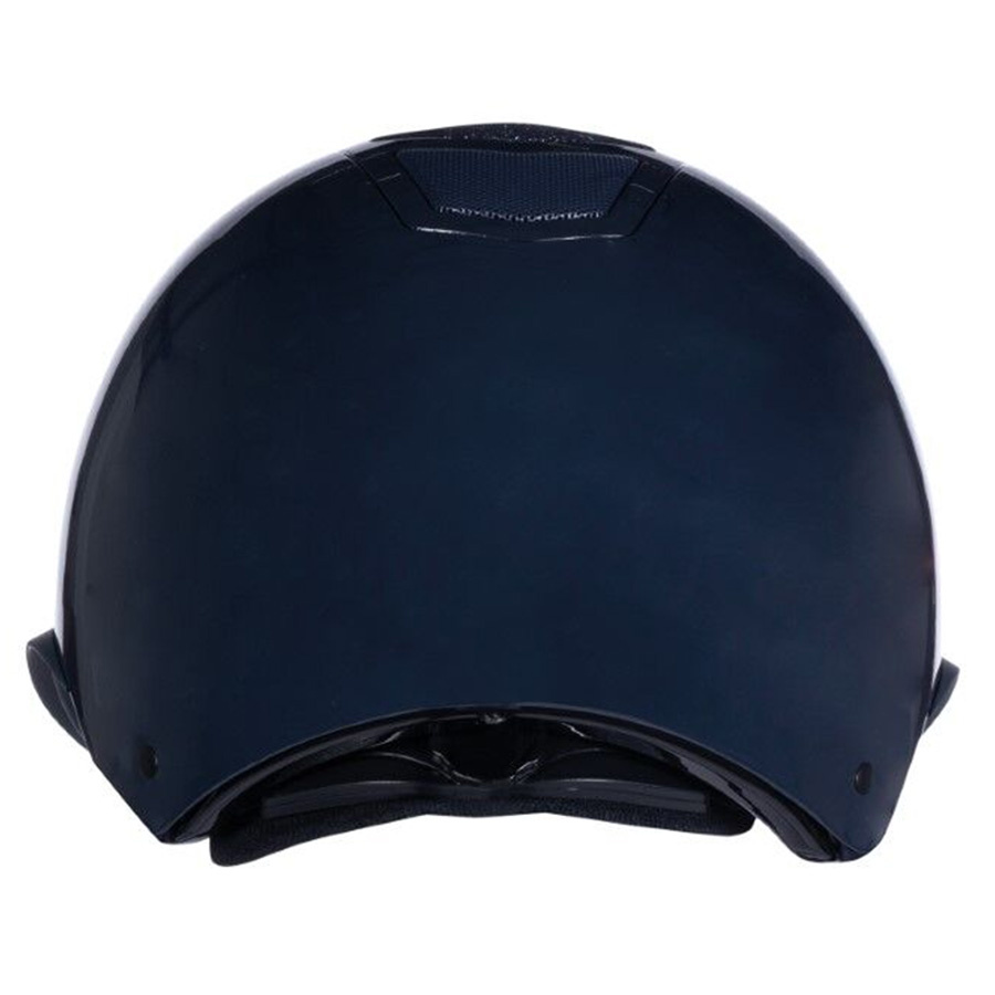 Casque d'équitation Shiny Diamond Wide Peak Bleu Marine