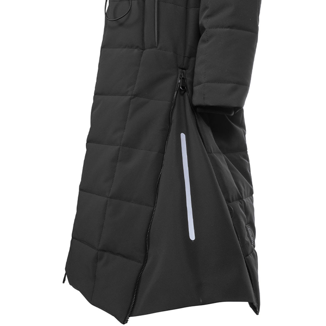 Manteaux d'équitation Honey avec panneaux lumineux et batterie Noir