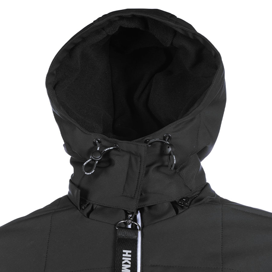 Manteaux d'équitation Honey avec panneaux lumineux et batterie Noir