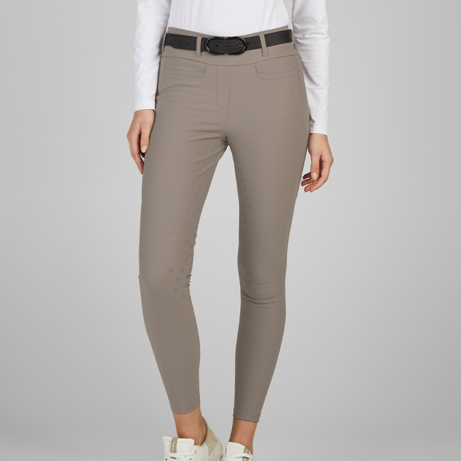 Leggings d'équitation Linnett SD siège complet beige