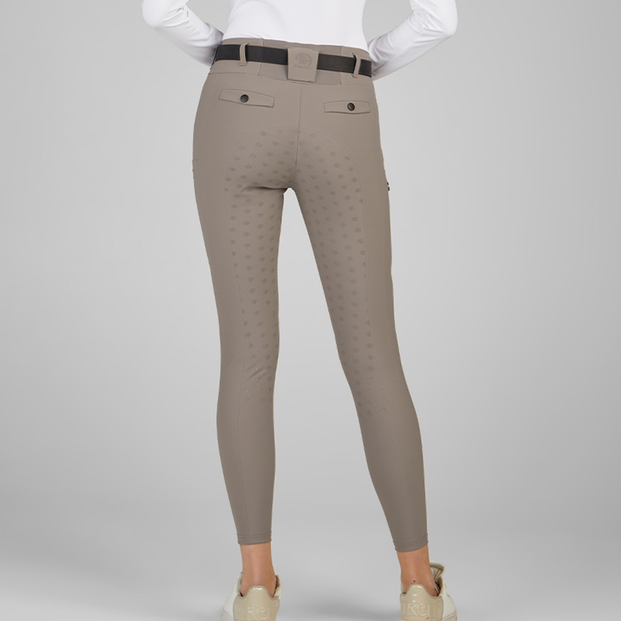 Leggings d'équitation Linnett SD siège complet beige
