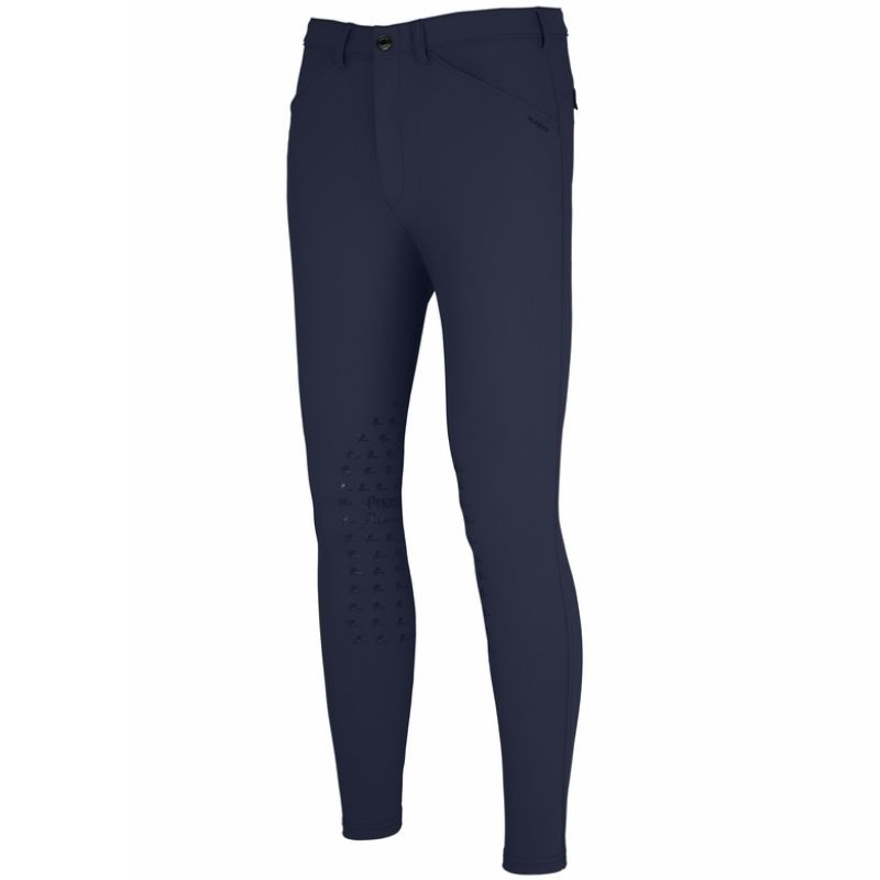 Pantalon d'équitation homme New Rodrigo SD Knee Grip Bleu Marine