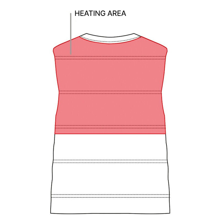 Gilet chauffant High Temperature Noir