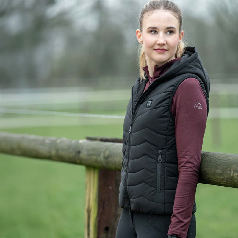 Gilet chauffant High Temperature Noir