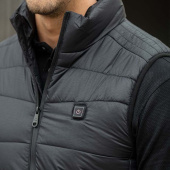Gilet chauffant Homme Heat Control Noir Gilet chauffant Homme Heat Control Noir