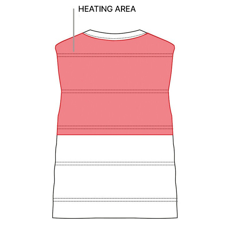 Gilet chauffant Homme Heat Control Noir