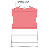 Gilet chauffant Homme Heat Control Noir Gilet chauffant Homme Heat Control Noir