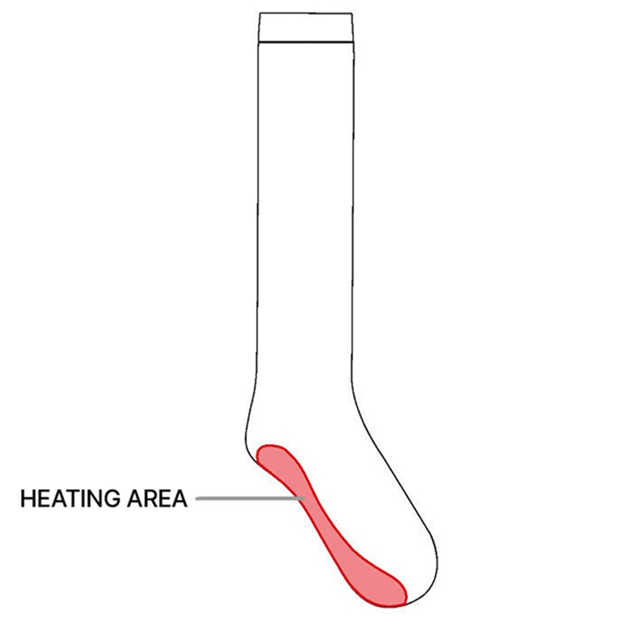 Chaussettes chauffantes Keep Warm Bleu Marine