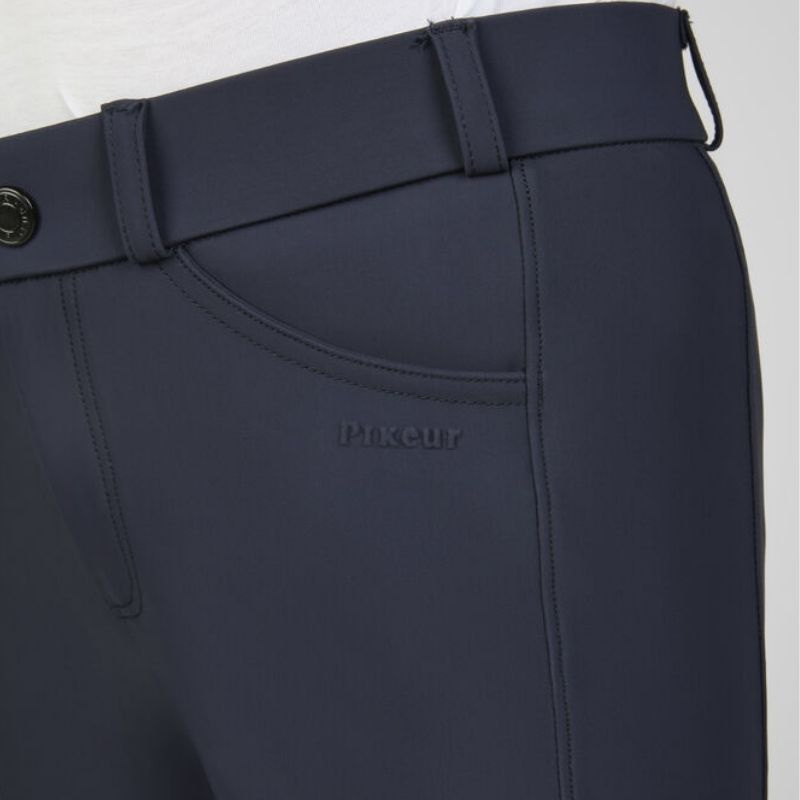 Pantalon d'équitation Enfant/Junior New Brooklyn SD Knee Grip Bleu Marine