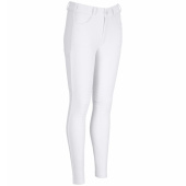 Pantalon d'équitation Enfant/Junior New Brooklyn SD Knee Grip Blanc Pantalon d'équitation Enfant/Junior New Brooklyn SD Knee Grip Blanc