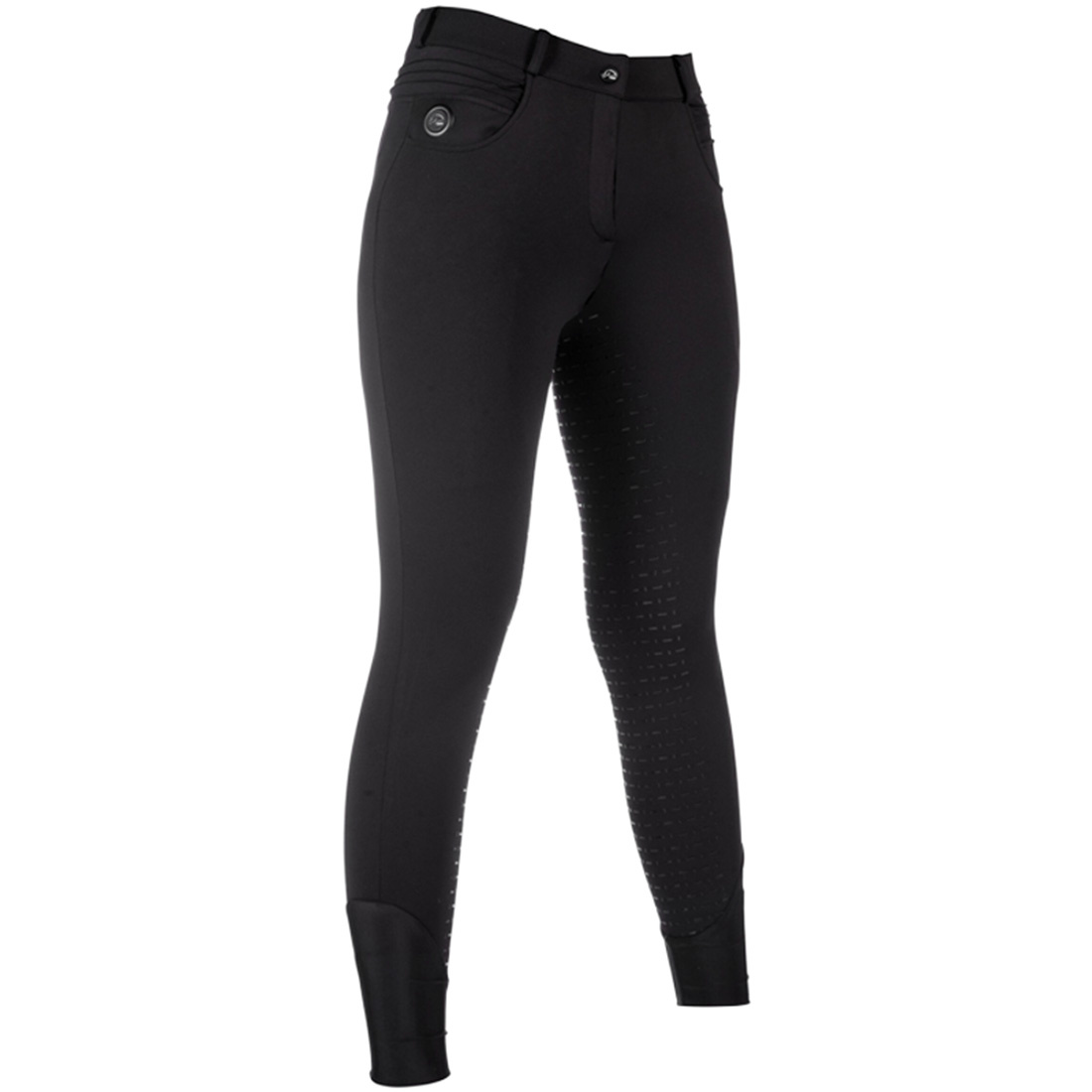 Pantalon d'équitation chauffant Comfort Full Grip Noir