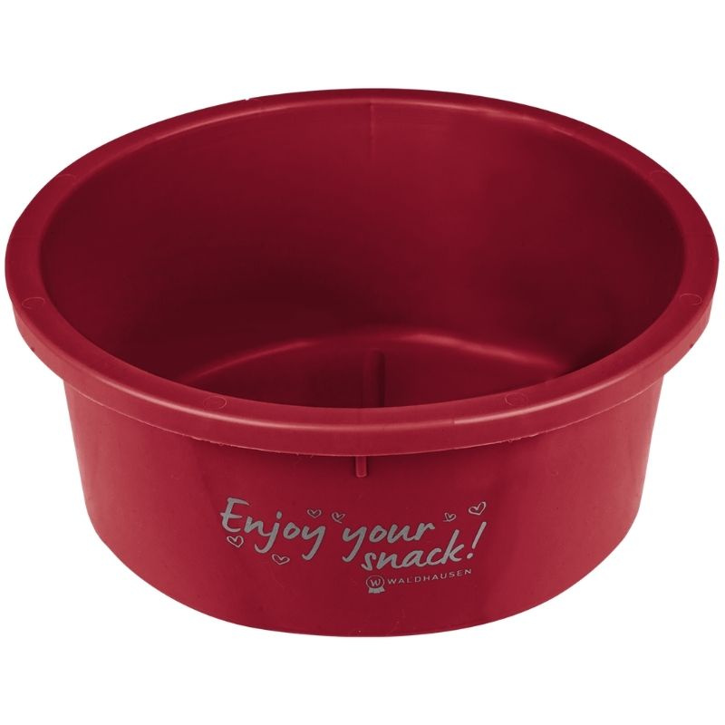 Gamelle avec couvercle 2L Rouge