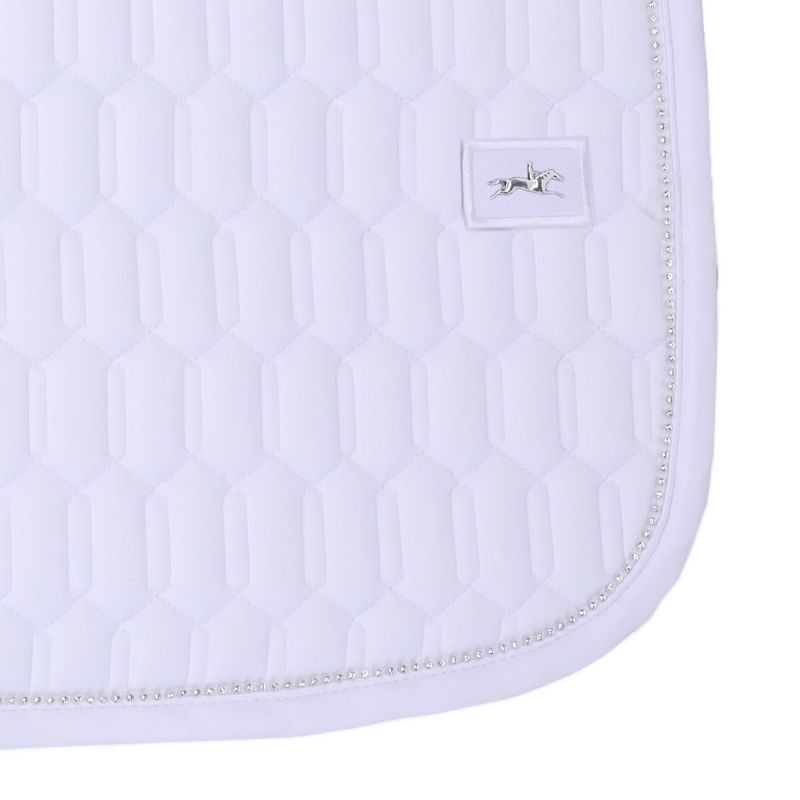 Tapis de selle dressage Energy Blanc