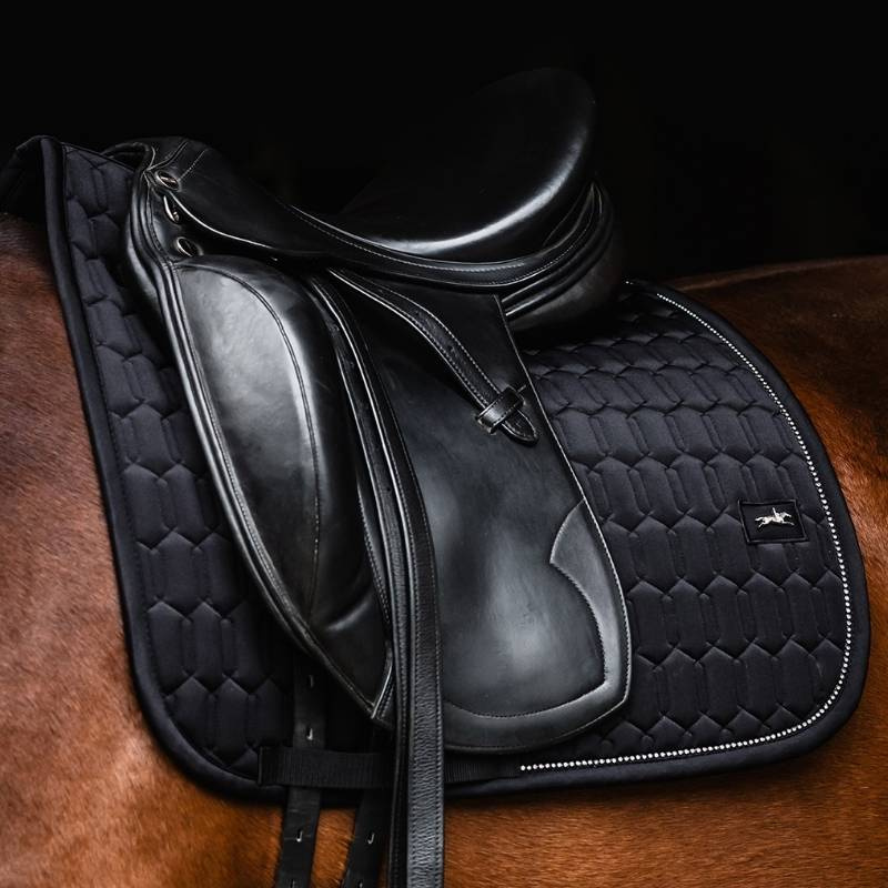 Tapis de selle dressage Energy Noir