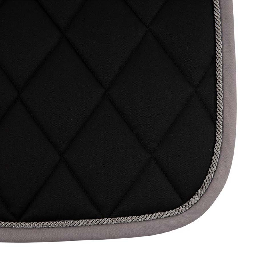 Tapis de selle de dressage Event Cooldry Noir/Gris