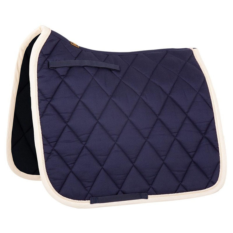 Tapis de selle de dressage Event Cooldry Bleu Marine/Crème