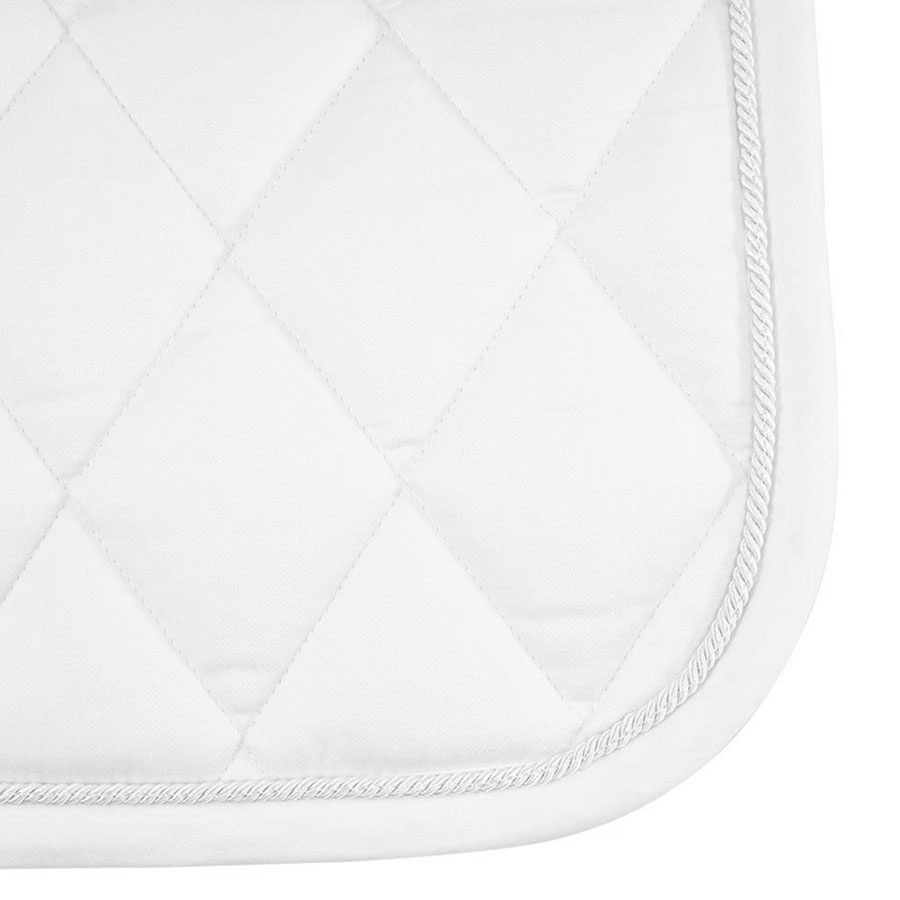 Tapis de selle de dressage Event Cooldry Blanc/Blanc