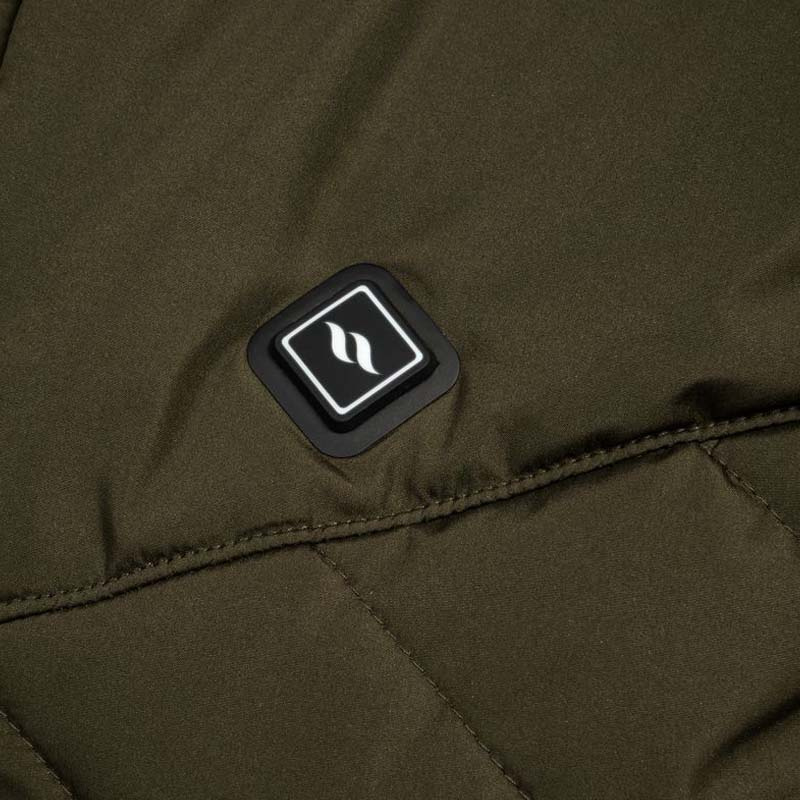 Gilet chauffant Etna Vert