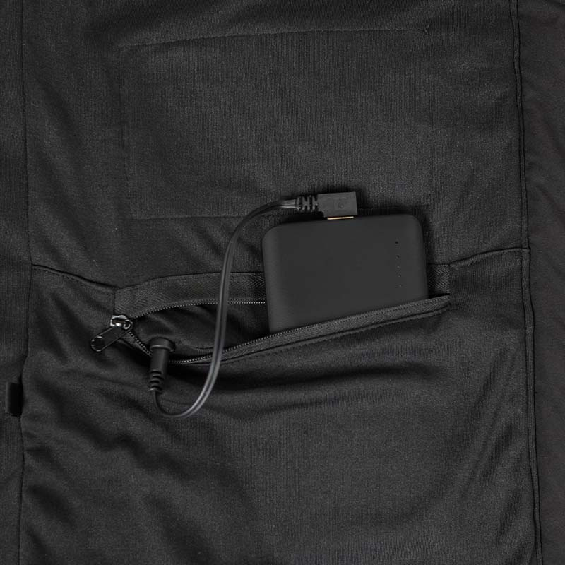 Gilet chauffant Etna Noir