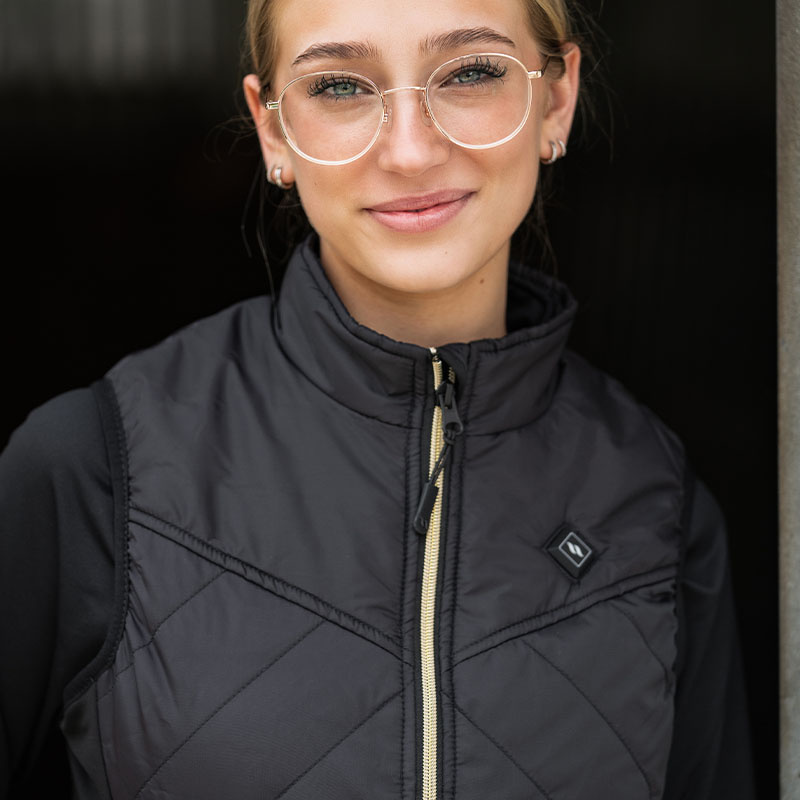 Gilet chauffant Etna Noir