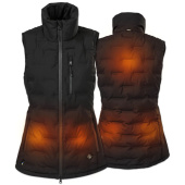 Gilet rembourré Katla avec chauffage Noir
